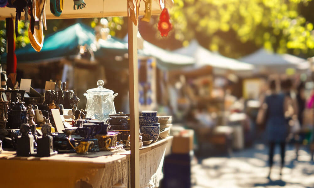 Flohmarkt in Coburg